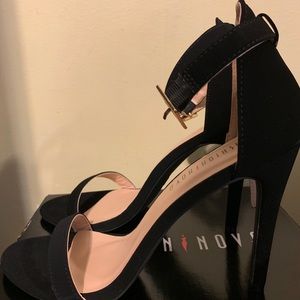 Black Charlie Heels